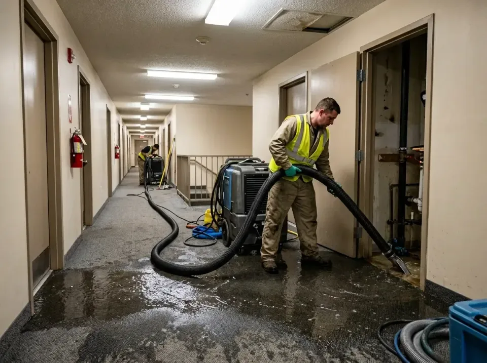multi-unit-apartment-hallway-f-005 — frequently asked questions, Emergency Burst Pipe Water Extraction & Removal in Hamlin,…